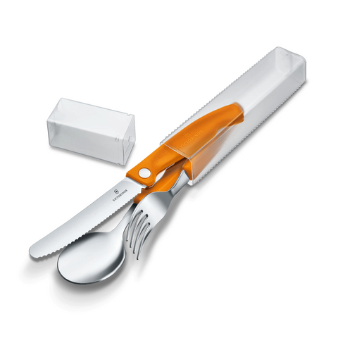 Set de Cubiertos Swiss Classic - Naranja