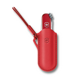 Funda de Piel Victorinox (Rojo) - Para Navajas de 58mm.