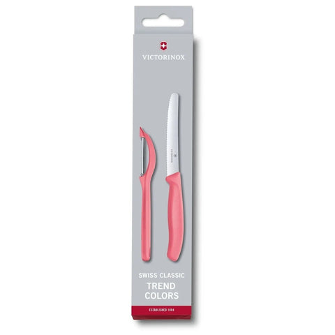 Set de Pelador Universal + Cuchillo de Legumbres Victorinox